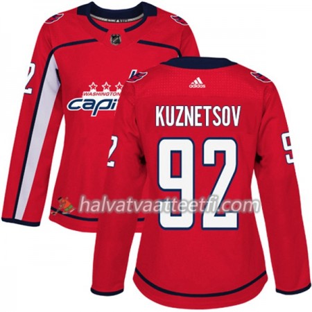 Naisten NHL Washington Capitals Pelipaita Evgeny Kuznetsov 92 Adidas 2017-2018 Punainen Authentic Naisten NHL Washington Capitals Pelipaita Evgeny Kuznetsov 92 Adidas 2017-2018 Punainen Authentic